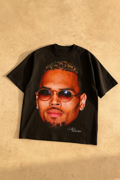 Chris Brown FACE TEE