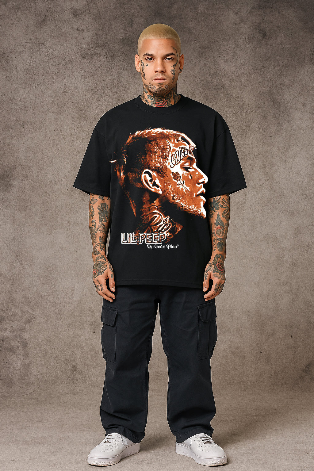 LIL PEEP FACE TEE