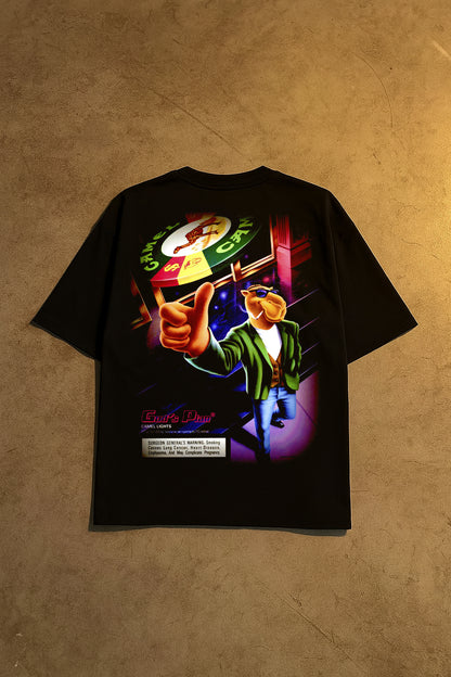CAMMEL OVERSIZE TEE ONE